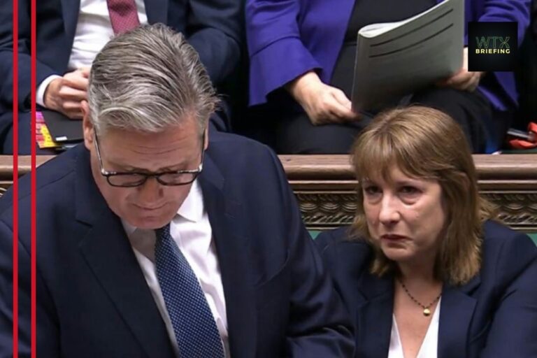 Reeves in Tears at PMQs as Starmer Confirms She’ll Stay – Markets Worry Over £5 bn Gap